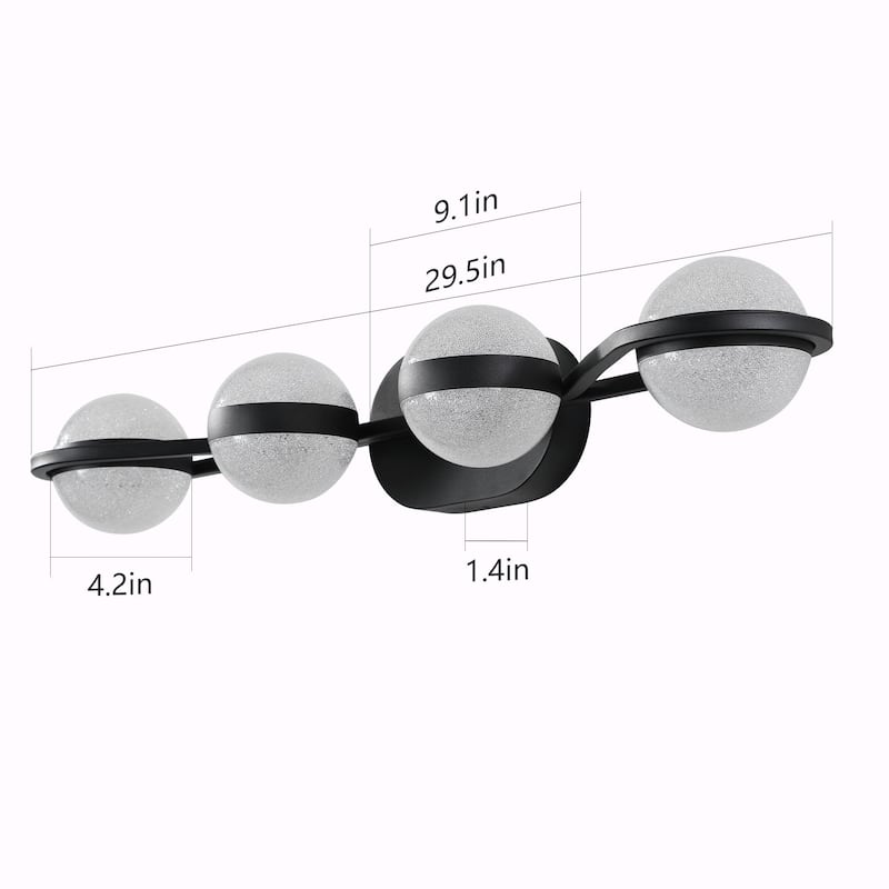 Vanity Lights With 4/5/6 LED Bulbs For Bathroom Lighting