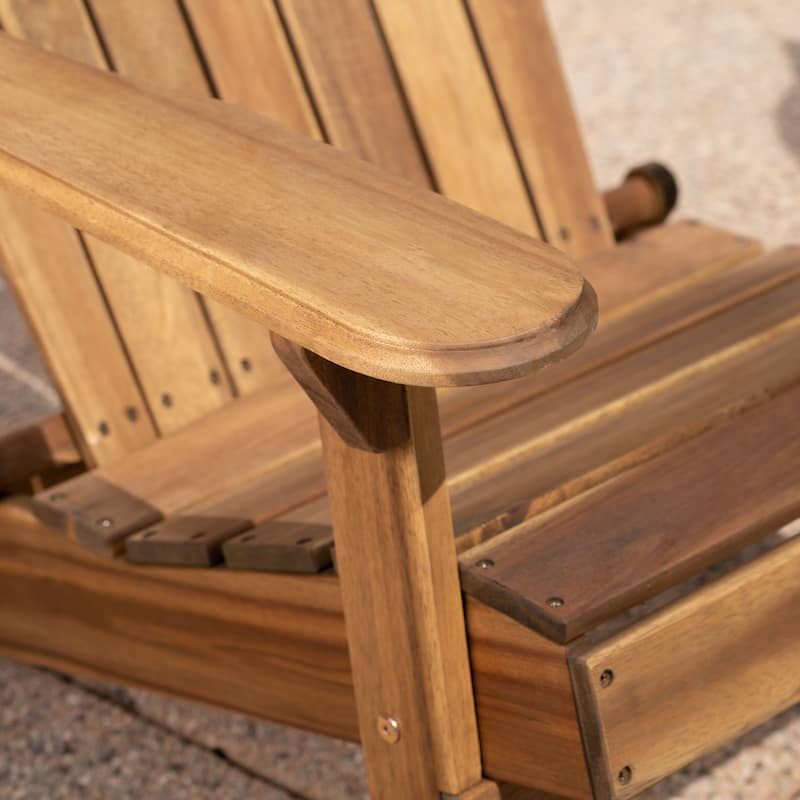 Maison Outdoor 5 Piece Adirondack Chair Set by Christopher Knight Home