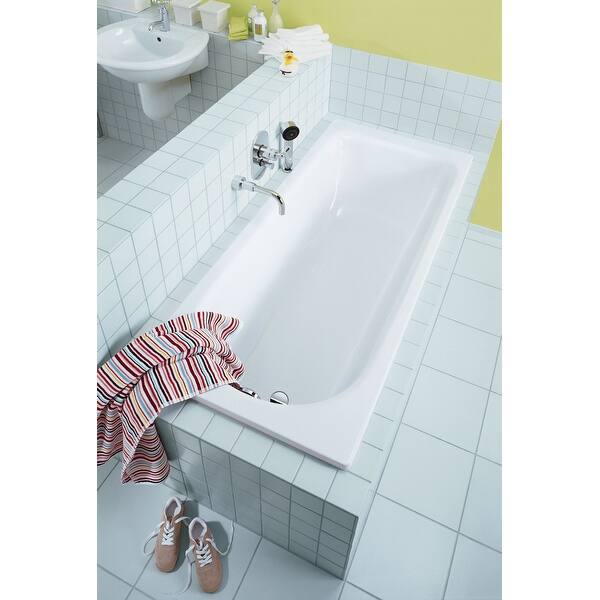 Shop Kaldewei 373 1 Saniform Plus 67 Drop In Porcelain Steel