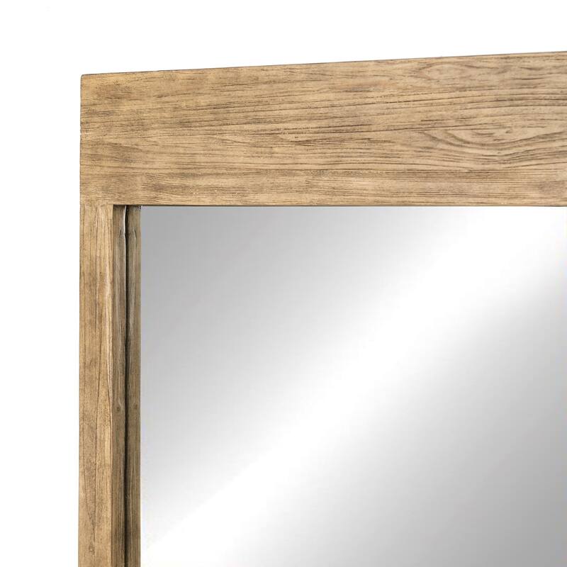 Meridith Wall Mirror-Distressed Light Pine - 42W x 4D x 50H