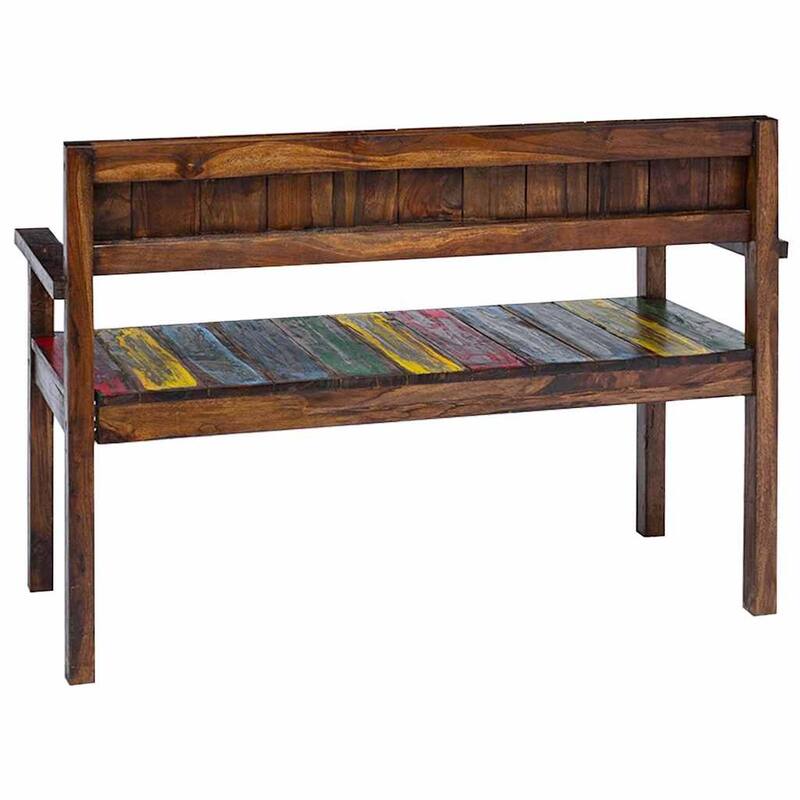 vidaXL Dining Chairs Accent Side Chair Reclaimed Wood Solid Reclaimed Wood - 17.7" x 17.7" x 33.5"