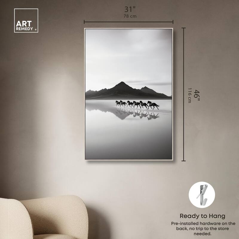 Run of Freedom I Canvas by Art Remedy