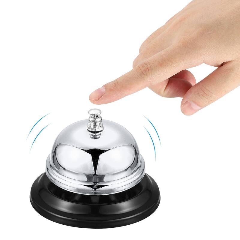 2 Pcs Call Bell, Desk Bell Service Dinner Bell