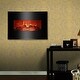 preview thumbnail 1 of 6, 26'' Wall Mounted Electric Fireplace 750W/1400W Firebox Modern Adjustable Space Heater