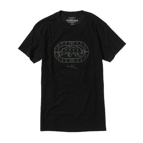 Shop Ecko Unltd Mens Larger Than Life Graphic T Shirt Black