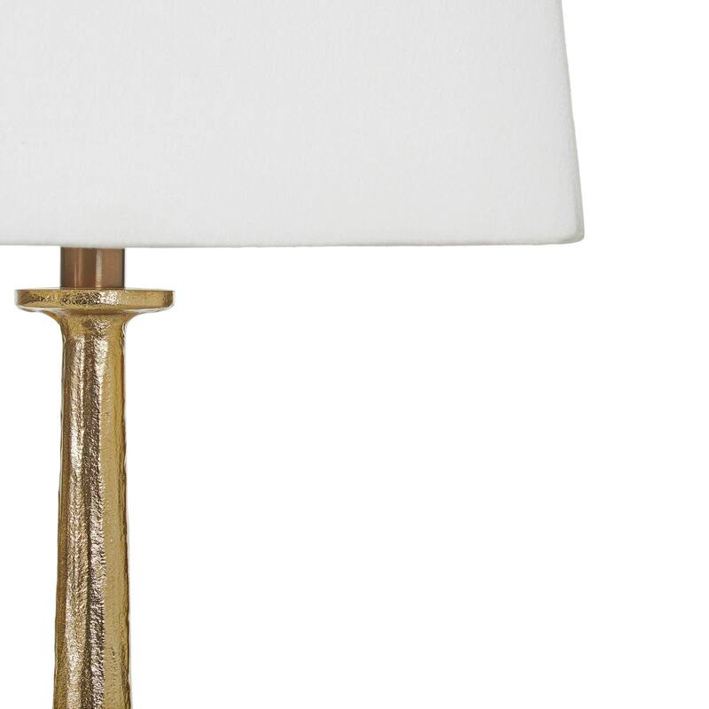 Skye 28" Table Lamp with Linen Shade, Brass