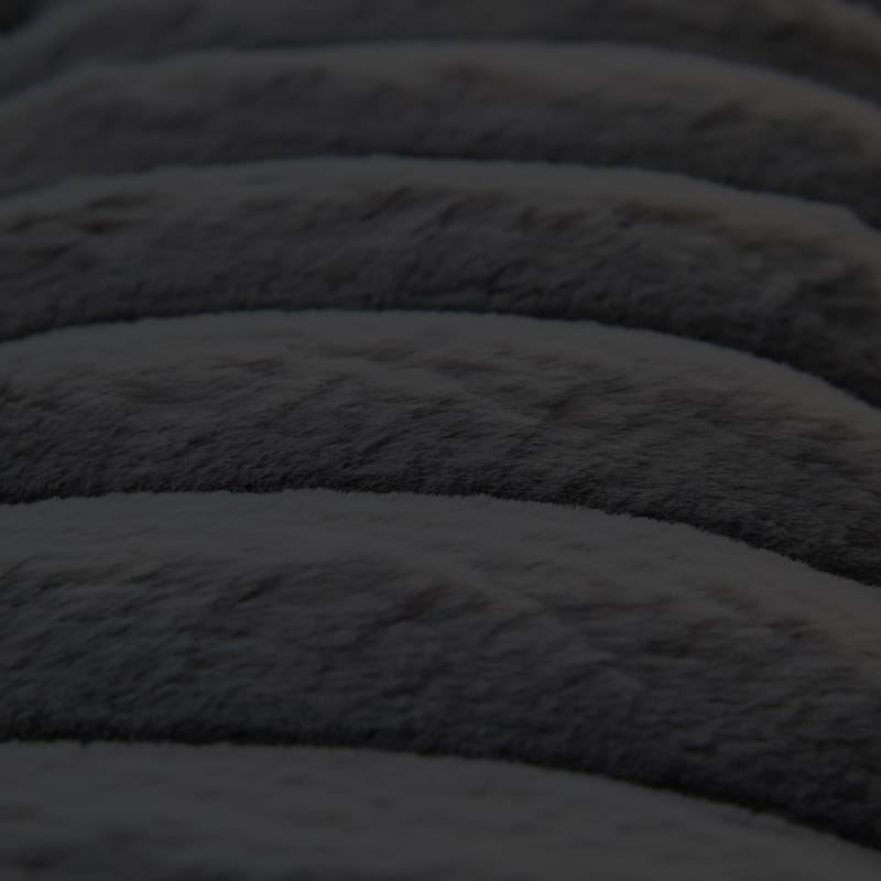 Power Reclining Chair Fabric Two Tones with USB and Padded Seats