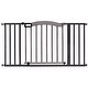 preview thumbnail 1 of 6, Summer Infant 32 Inch Summer Decorative Wood & Metal Pet and Baby Gate, Gray - 18.86