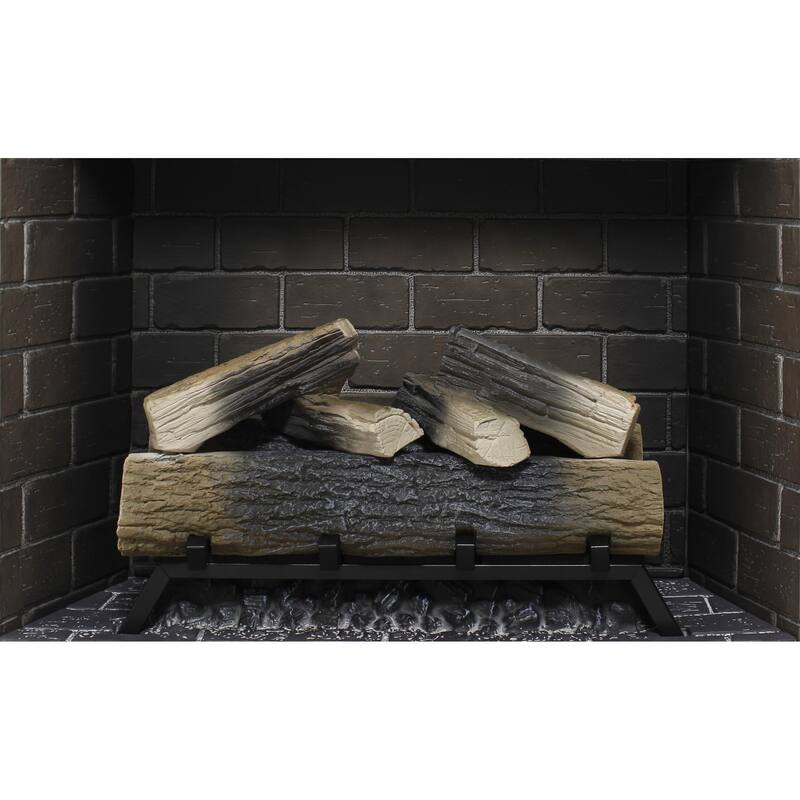 33 inch Infrared Electric Fireplace Insert, Touch Panel Heater,Smokeless Firebox,With fixed Trim Kit,With Crackling Sound