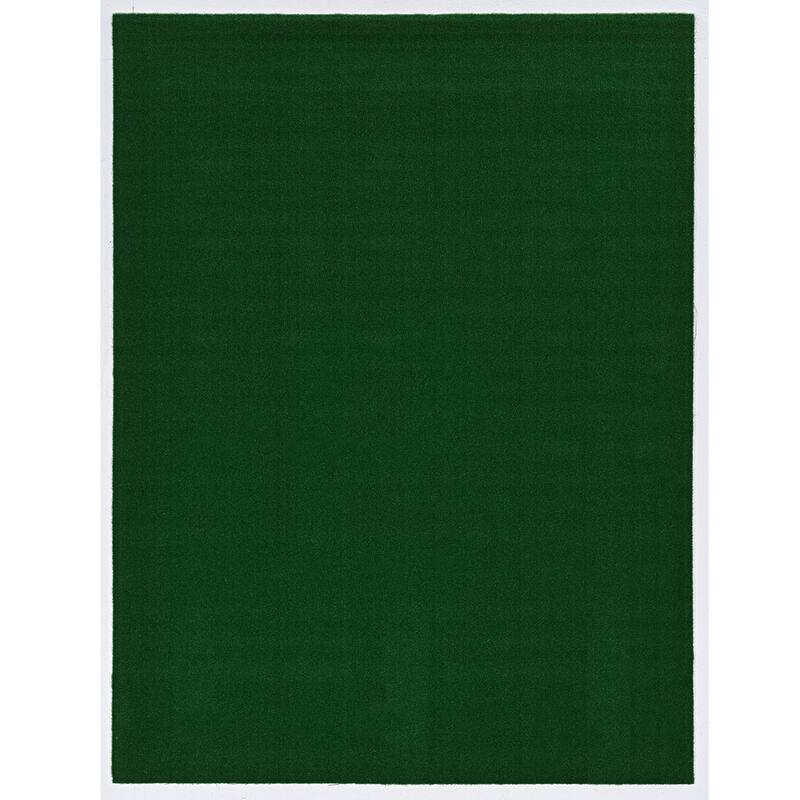 Foss Floors 6x8 Green Prairie Turf Area Rug - 6' x 8' - Green - 6' x 8'