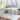 Catron White Square Counter Height Dining Table