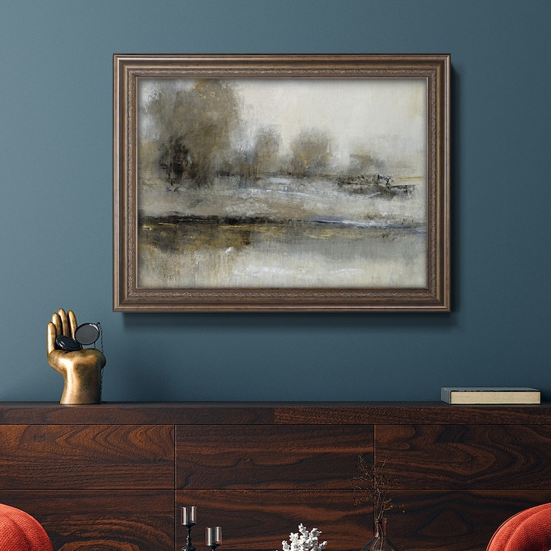 Gilt Landscape II Premium Framed Canvas- Ready to Hang