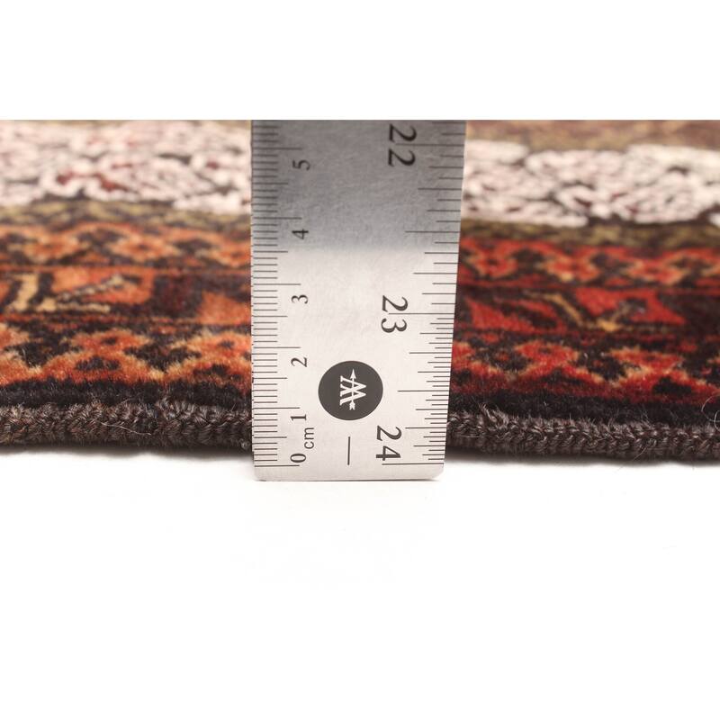 ECARPETGALLERY Hand-knotted Teimani Ivory Wool Rug - 3'1 x 5'0