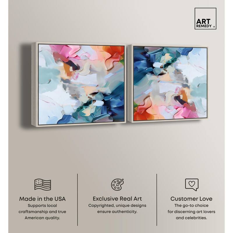 Contained Gesture II Canvas by Art Remedy