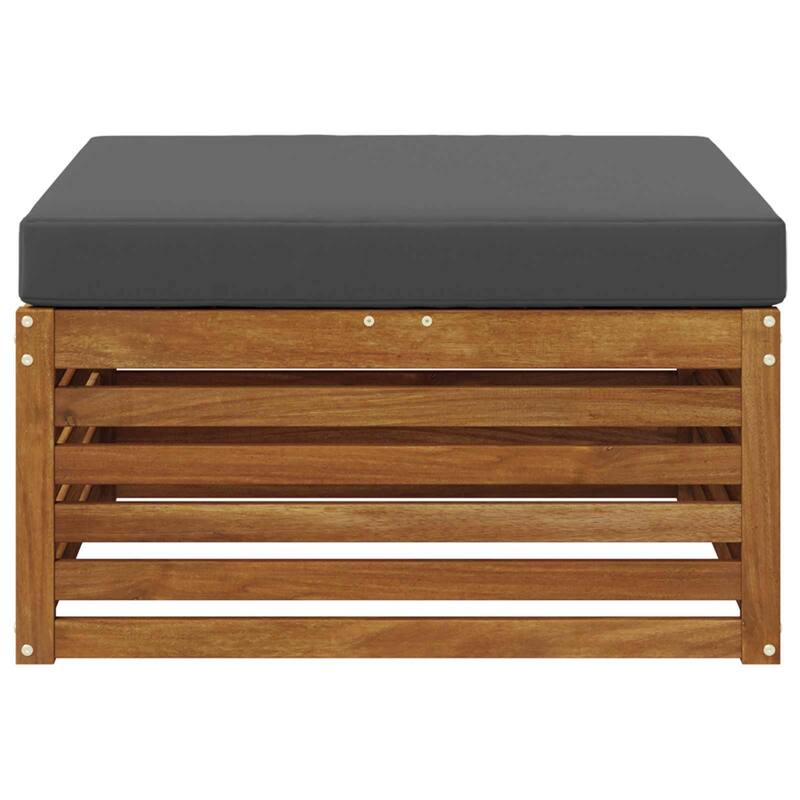 vidaXL Outdoor Sofa Solid Acacia Wood Natural