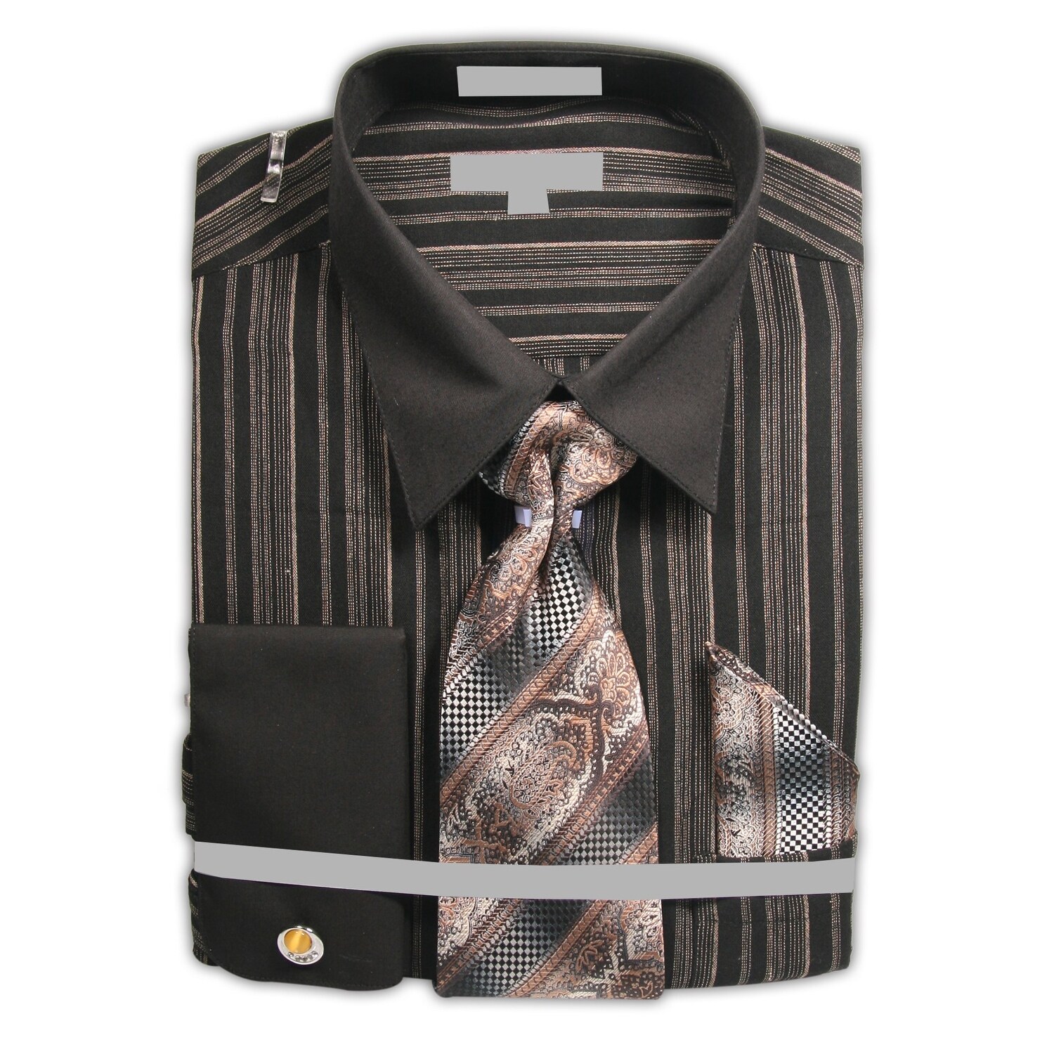 formal shirt with cufflinks