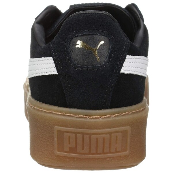 puma women's suede core platform