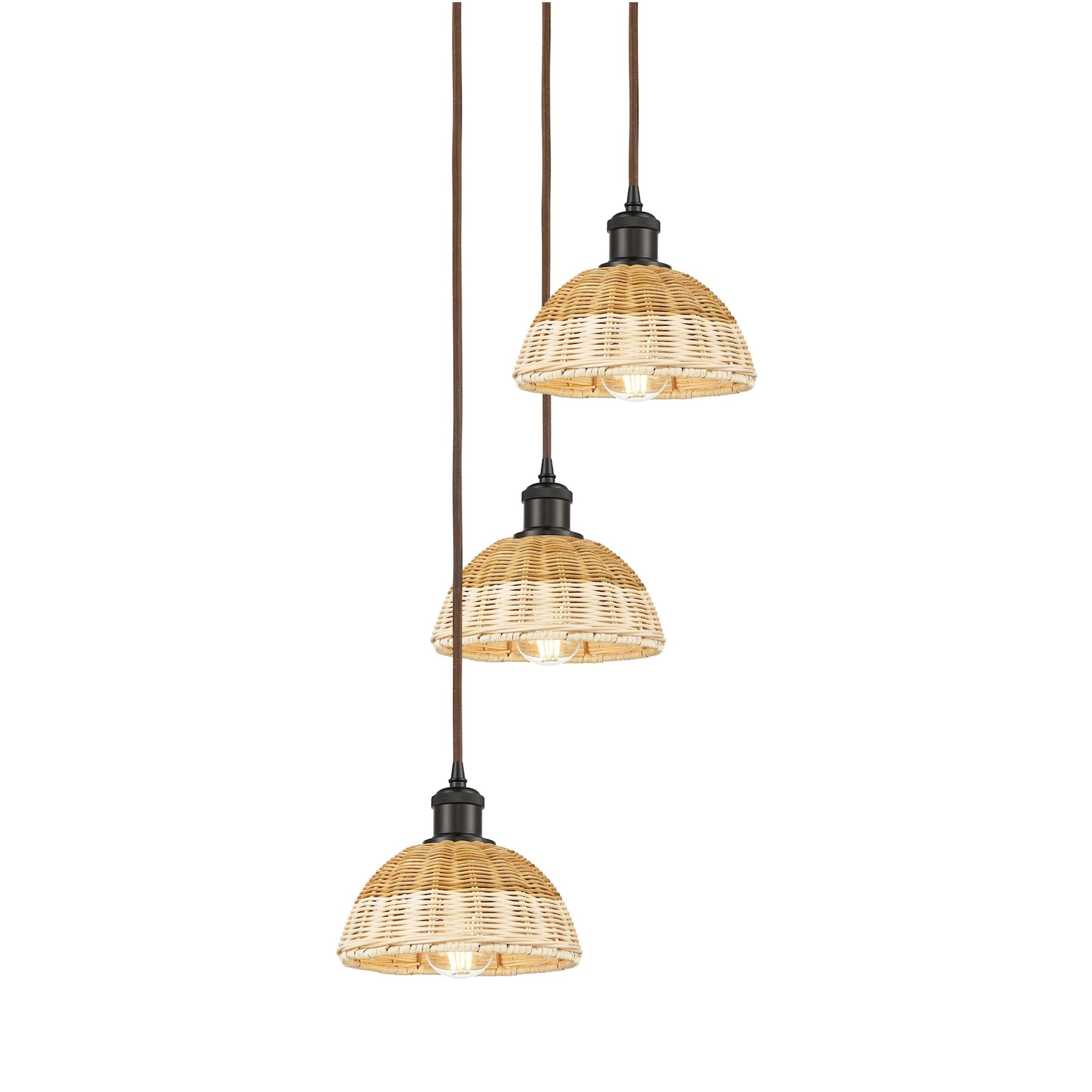 Innovations Lighting 113B-3P-29-14 Bristol Natural II Pendant Bristol