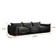 preview thumbnail 11 of 18, Minimalist Chenille Modular Sofas Couches