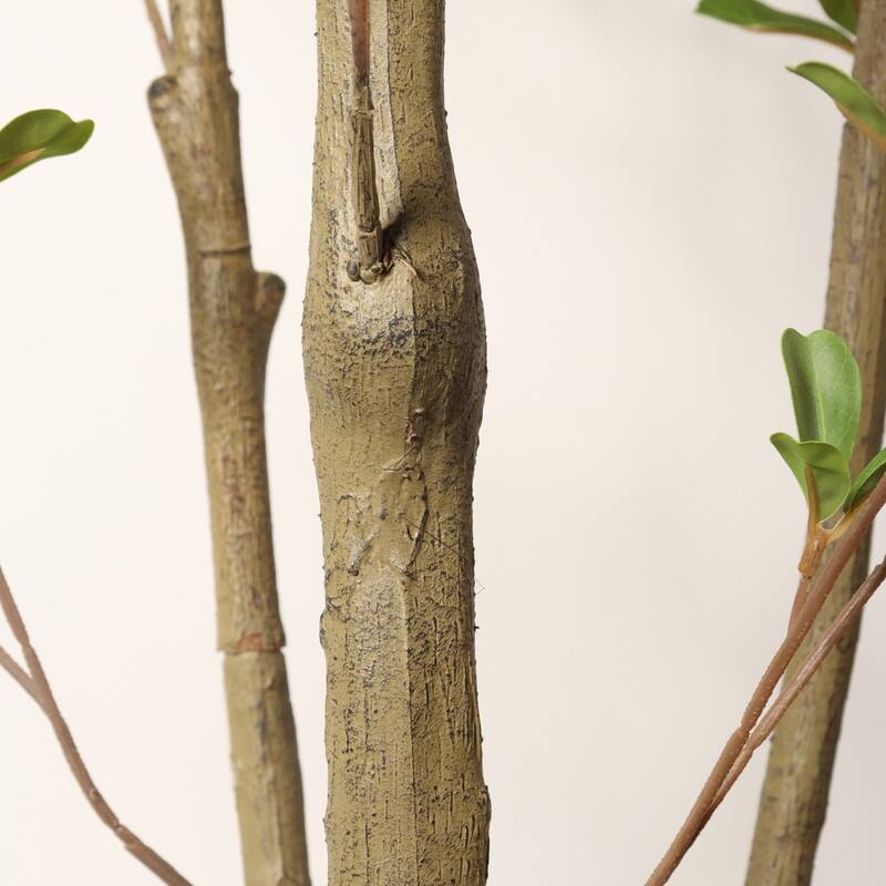 5FT Realistic Artificial Olive Tree in Black Pot - Lifelike Indoor Faux Plant for Home & Office Decor