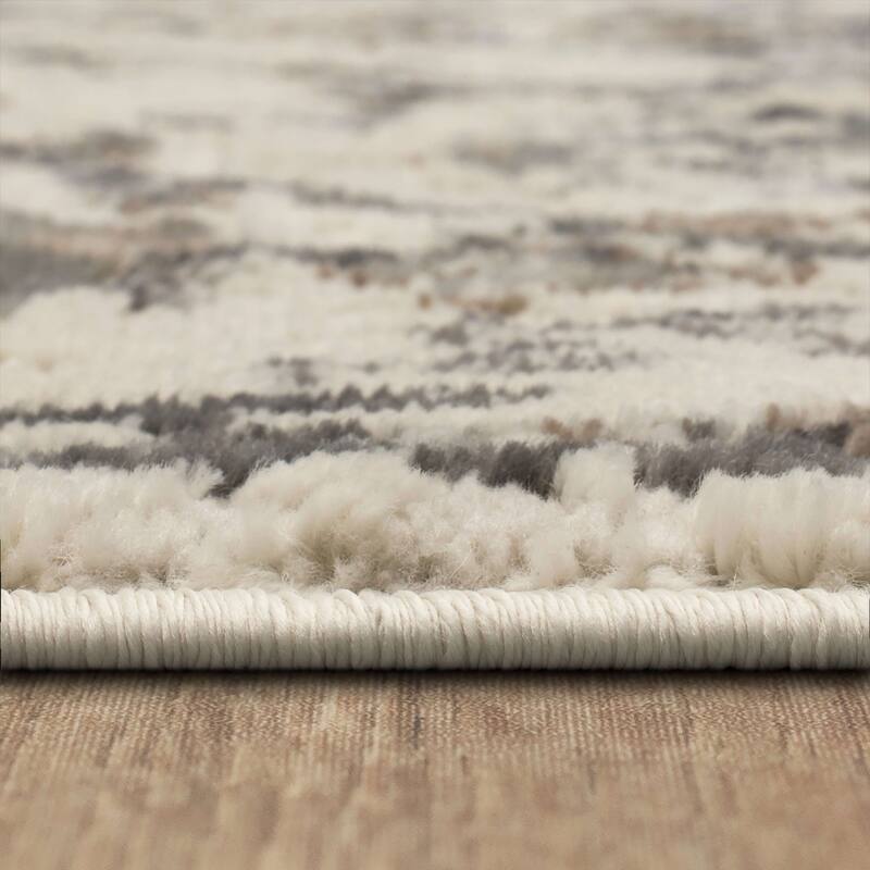 Mohawk Home Mizani Floral Ornamental Woven Area Rug