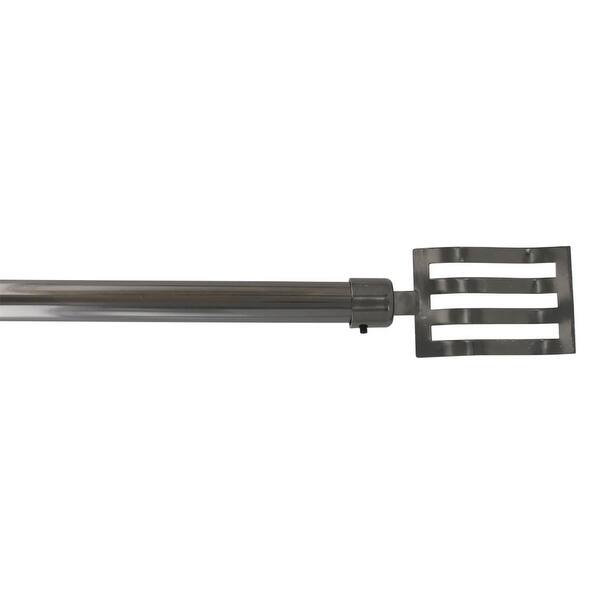 Adjustable Curtain Rod Set 50 To L Diam 0 75 Inches Wave Finial 50 L To L X 0 75 Inches D Overstock Adjustable Curtain Rod Set 50 To L Diam 0 75 Inches Wave Finial 50 L To L X 0 75 Inches D Overstock