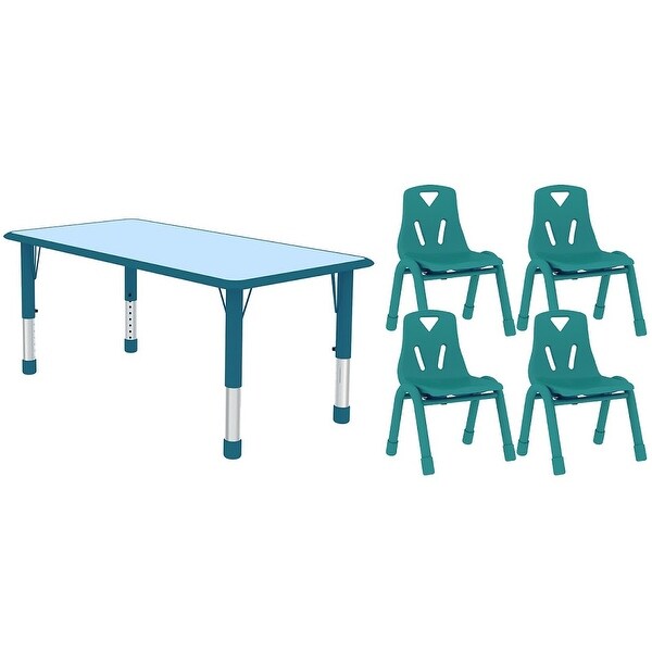 children's activity table and chair set