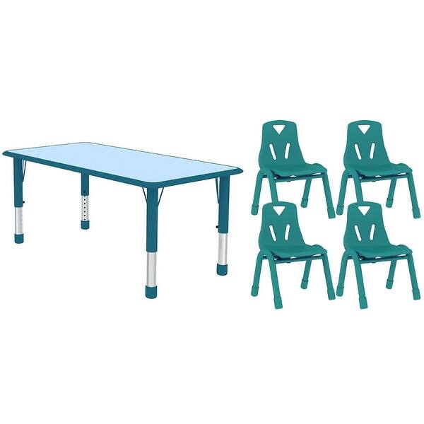 Shop 2xhome Kids Table And Chairs Sets For Toddler Child Children