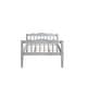 preview thumbnail 6 of 12, Twin Size Wood Convertible Bunk Bed with Attached Guardrail