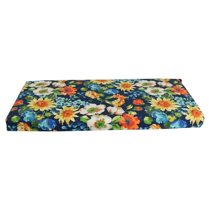 Blazing Needles 45-inch All-Weather Bench Cushion - 45 x 19