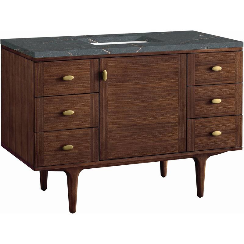James Martin Vanities 670-V48-FPBL Amberly 48" Wall Mounted or Free