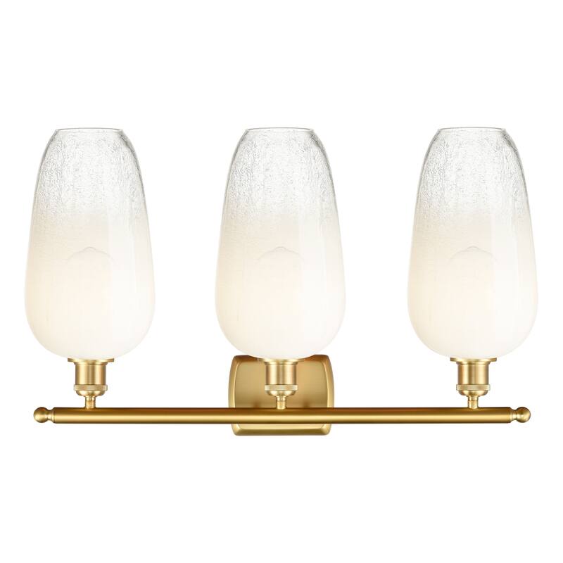 Innovations Lighting Endless Possibilities Ballston - Brookhaven Flute - 3 Light 27" Bath Vanity Light