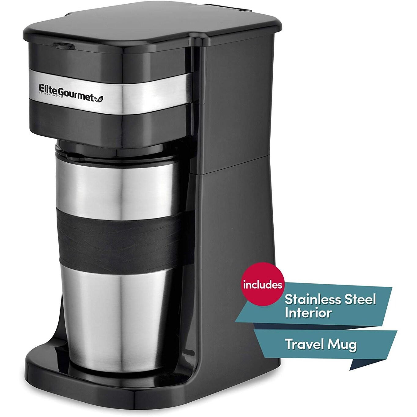 Elite Gourmet Single Serve Coffee Maker 