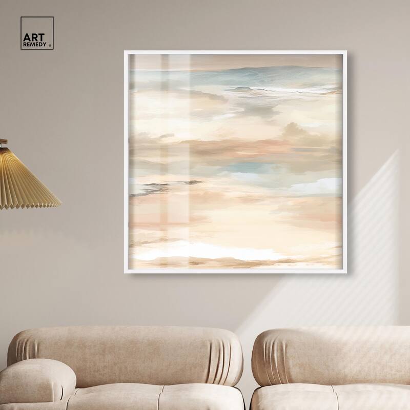 Roseate Skyfall I Shadowbox by Art Remedy