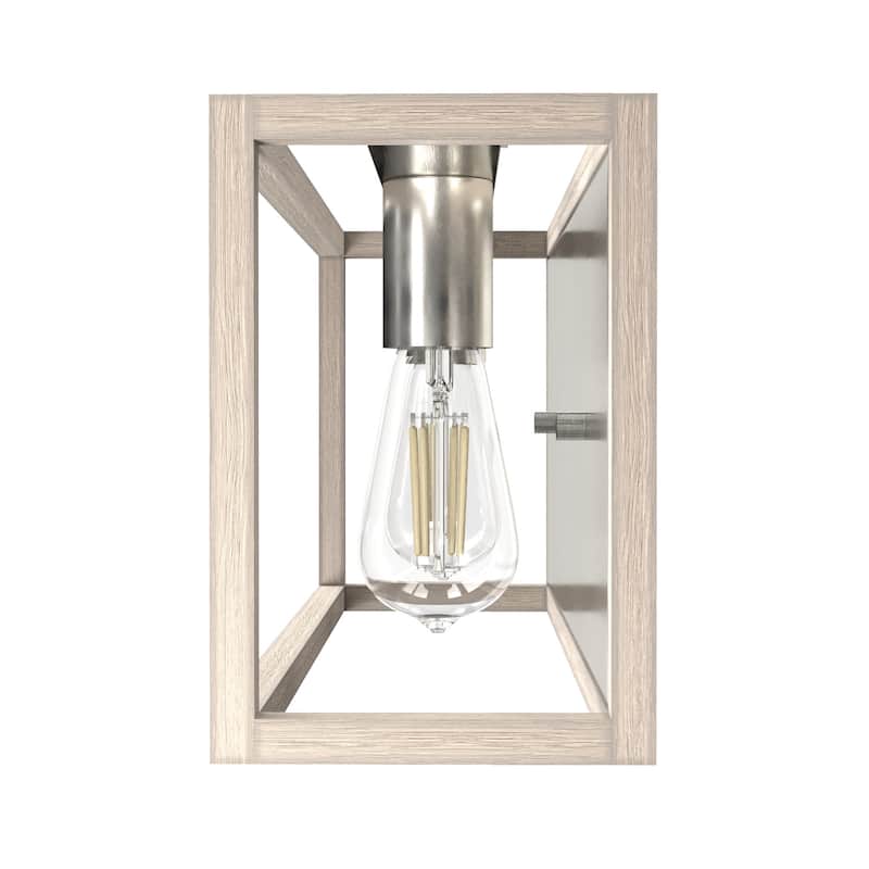 Hunter Squire Manor 2-Light Vanity Wall Light, Modern Farmhouse, Transitional - Damp Rated!