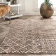 preview thumbnail 23 of 24, Nuloom Contemporary Modern Mayen Geo Trellis Area Rug