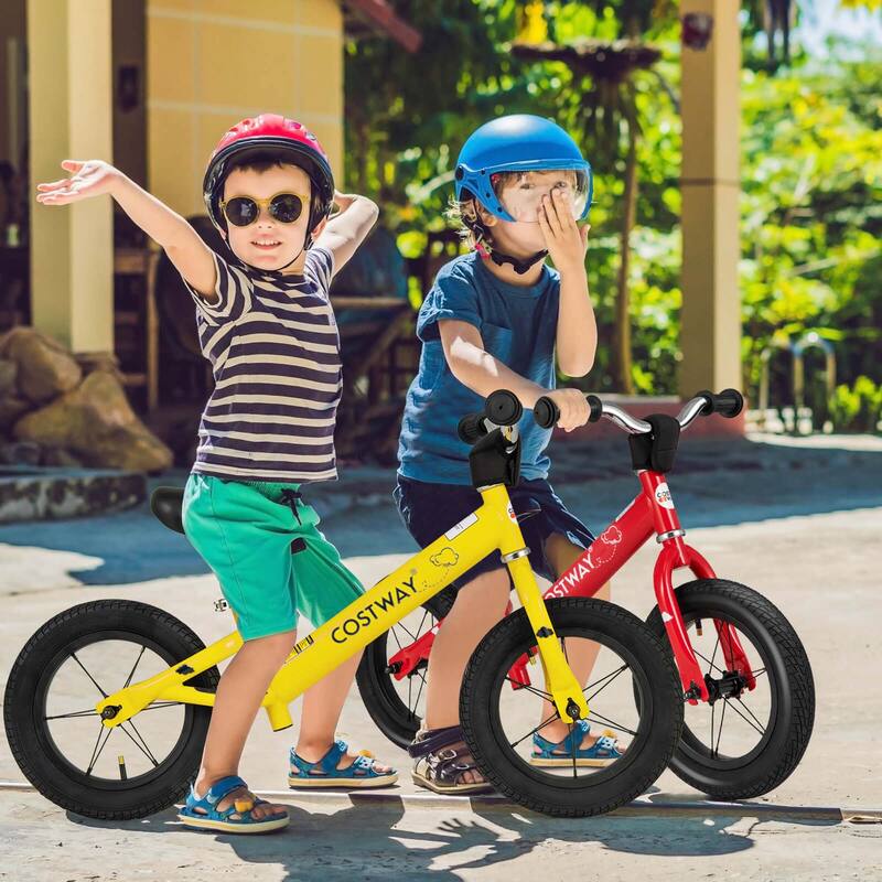 Costway 12 Inch Toddler Balance Bike No Pedal Training Bicycle with - See Details