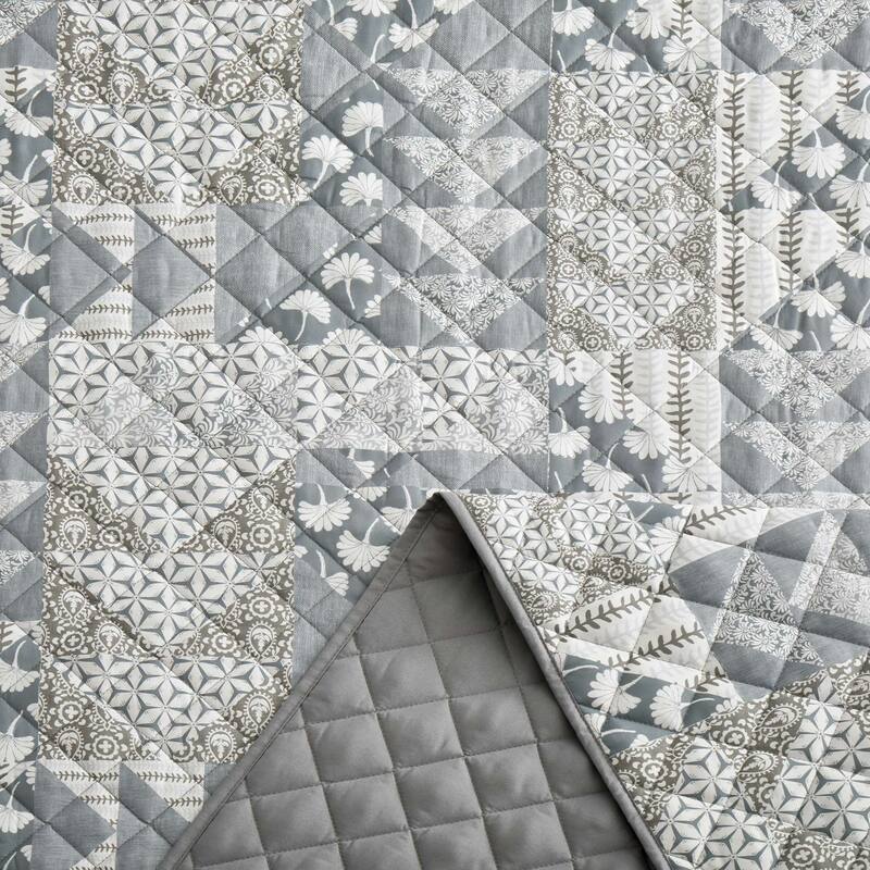 3-Piece Reversible Ultra Lighweight Coverlet Premium Microfiber Bedspread Quilt Set
