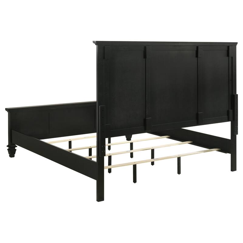 Sandy Beach 5-piece Bedroom Set with High Headboard