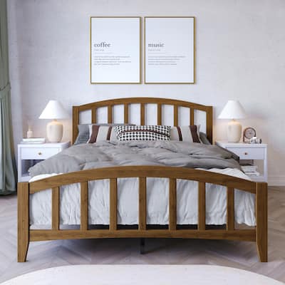 Clayfell Nogales Wood Panel Bed