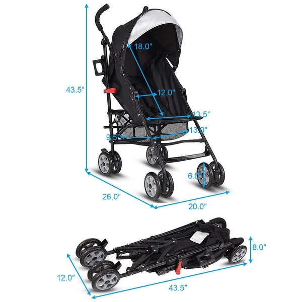 costway lightweight stroller