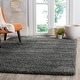 preview thumbnail 15 of 239, SAFAVIEH Santa Monica Shag Einara 2-inch Thick Area Rug 3' x 5' - Dark Grey - Rectangle