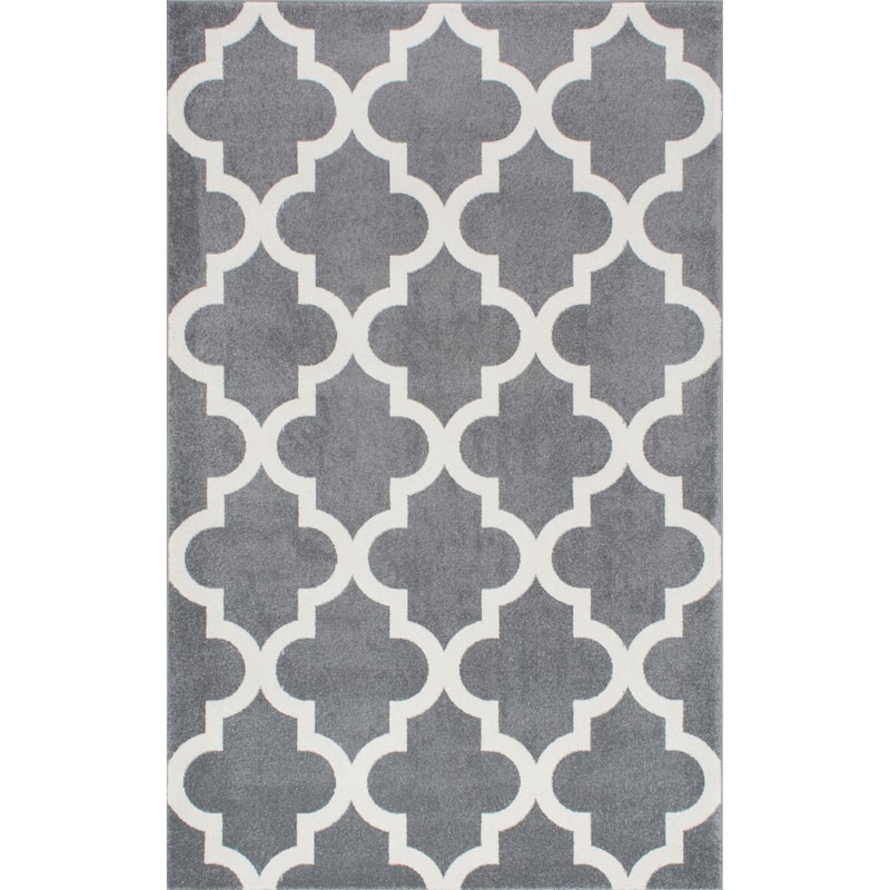 Nuloom Luna Geometric Trellis Area Rug