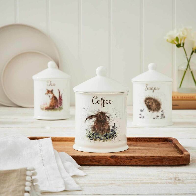 Royal Worcester Wrendale Designs Canister - 6 in
