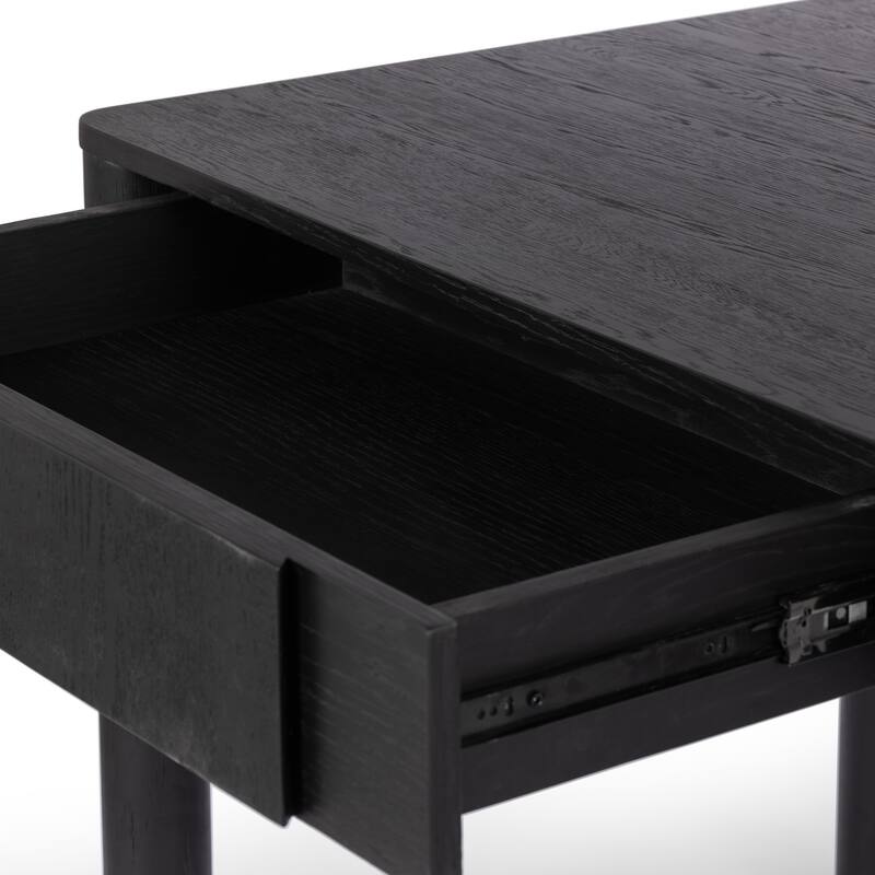 Robson Desk-Brushed Ebony Oak
