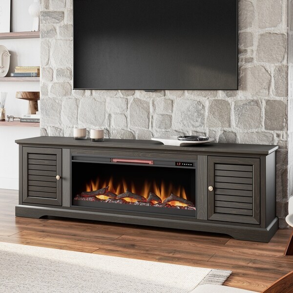 (未使用･未開封品)　Living Fireplace 2 [Blu-ray] [Import] og8985z Loring 41in Cherry Media Fireplace Console | Whalen Furniture