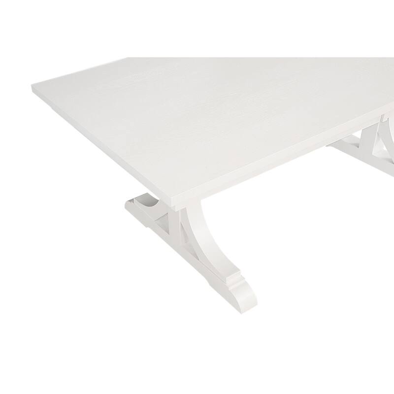 Vilo Home Brookhaven Modern Farmhouse Rectangular Dining Table