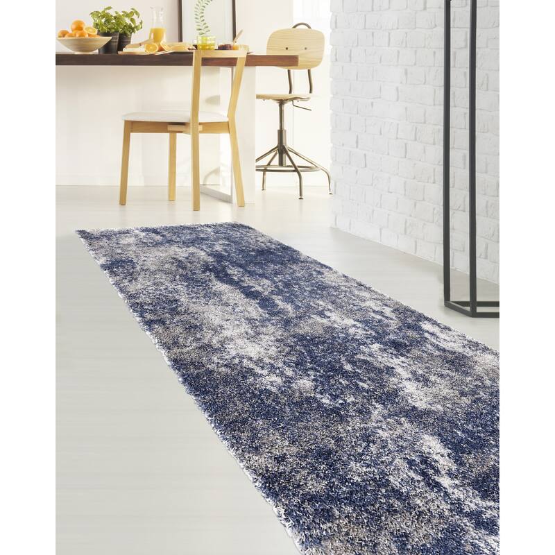 Noori Rug Lux Juno Abstract Modern 2-inch Thick Shag Rug