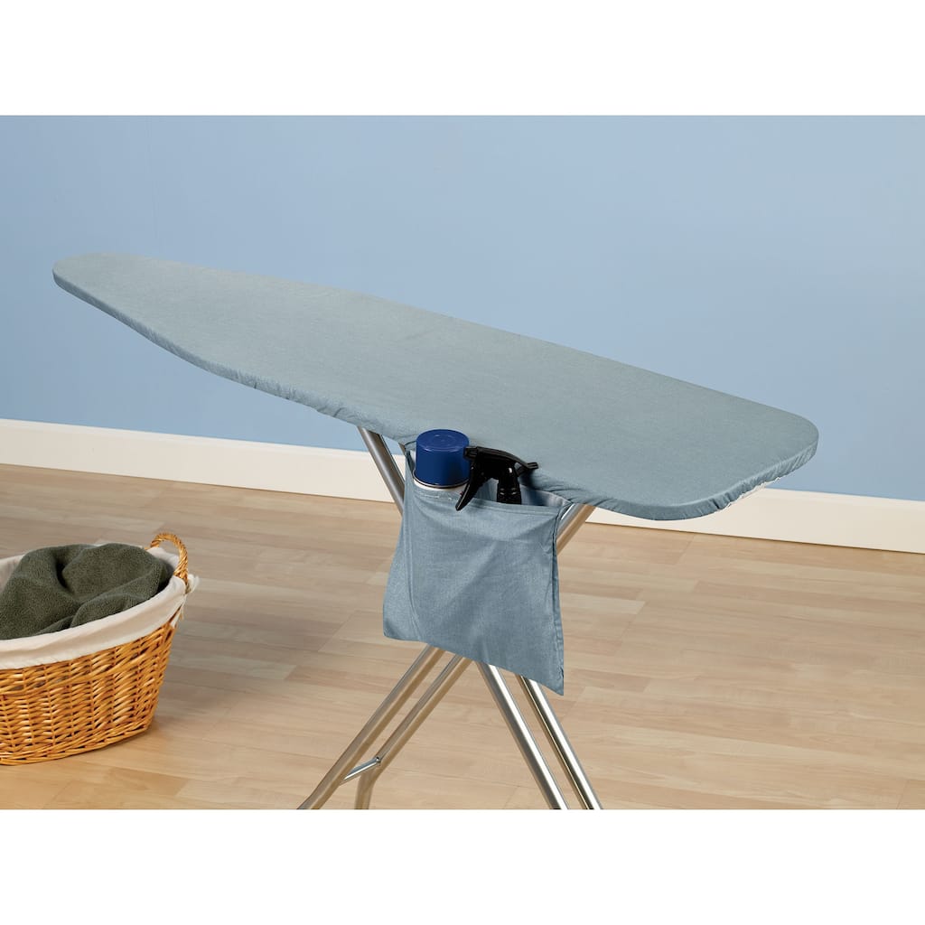 Household Essentials Deluxe Ironing Board Durable Polyester Cover and Pad