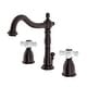 preview thumbnail 16 of 19, Kingston Brass Traditional 8 in. Widespread Bathroom Faucet